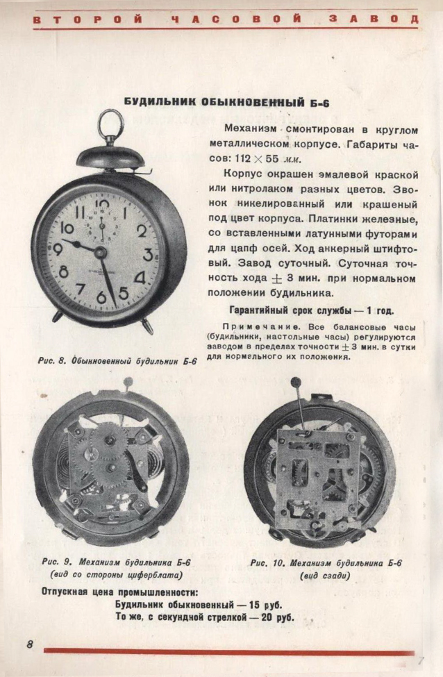 Каталог часы и часовая фурнитура 1940 год. 09