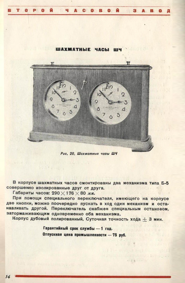 Каталог часы и часовая фурнитура 1940 год. 15