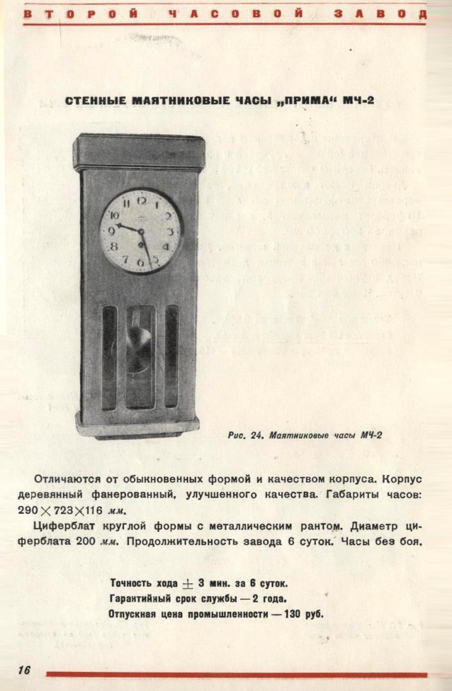 Каталог часы и часовая фурнитура 1940 год. 17