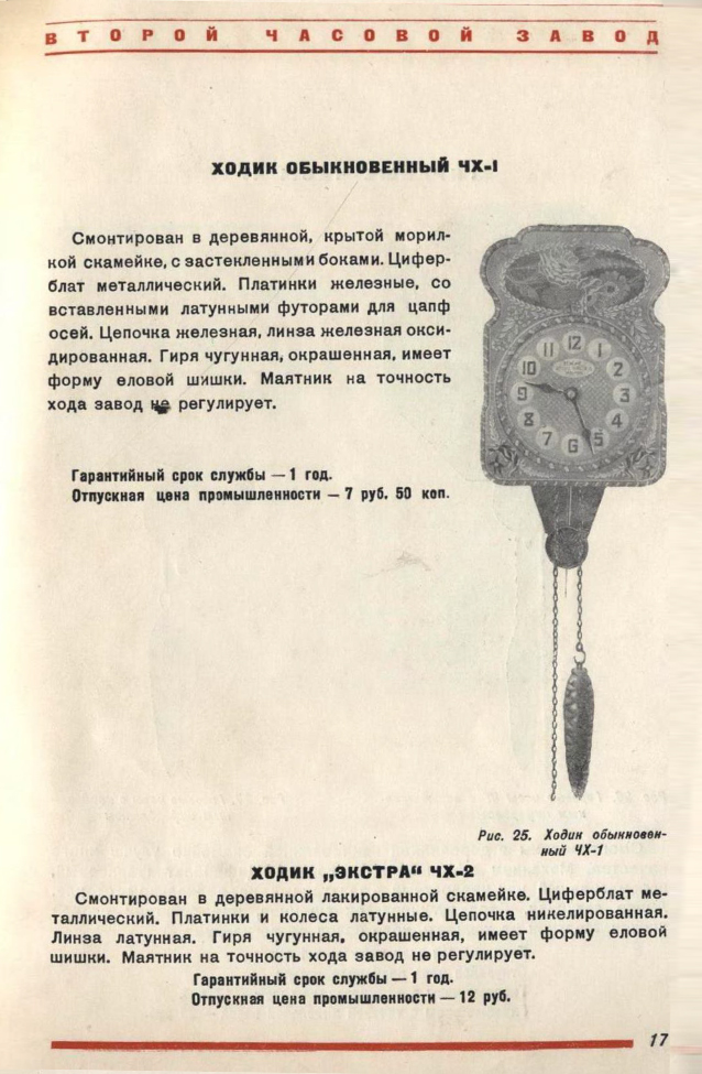 Каталог часы и часовая фурнитура 1940 год. 18
