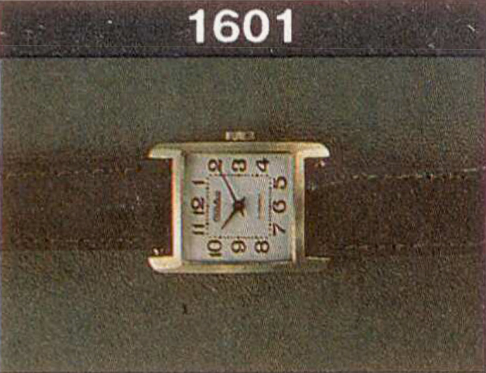 Механические наручные часы. Модель 1601. 10
