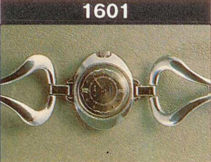 Механические наручные часы. Модель 1601. 12