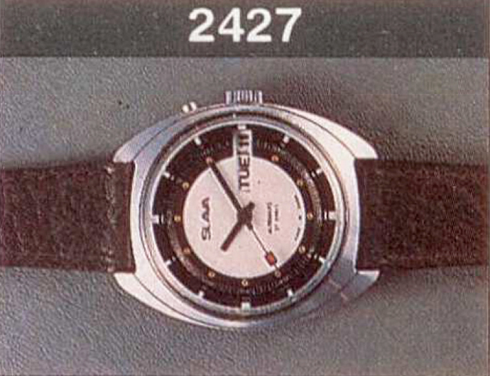 Механические наручные часы. Модель 2427. 17
