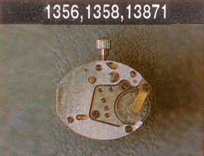 Механические наручные часы. Модель 1356. 01