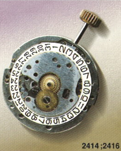 Каталог «Слава» 2000 год. Механизм 2414;2416